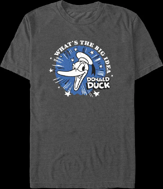 Classic Donald Duck What's The Big Idea Disney T-Shirt