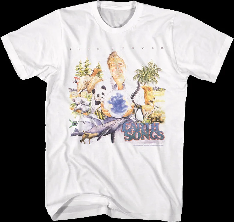 Earth Songs John Denver T-Shirt