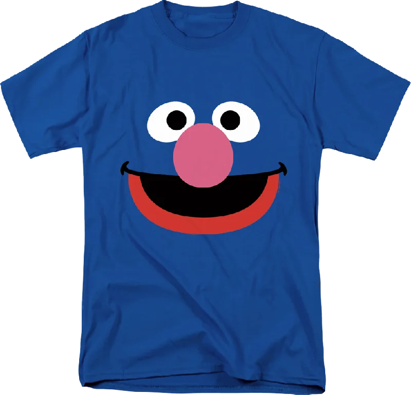 Grover Face Sesame Street T-Shirt