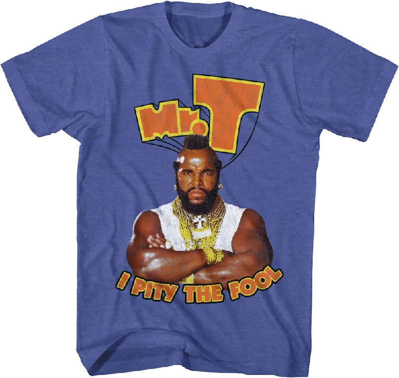 Retro I Pity The Fool Mr. T Shirt