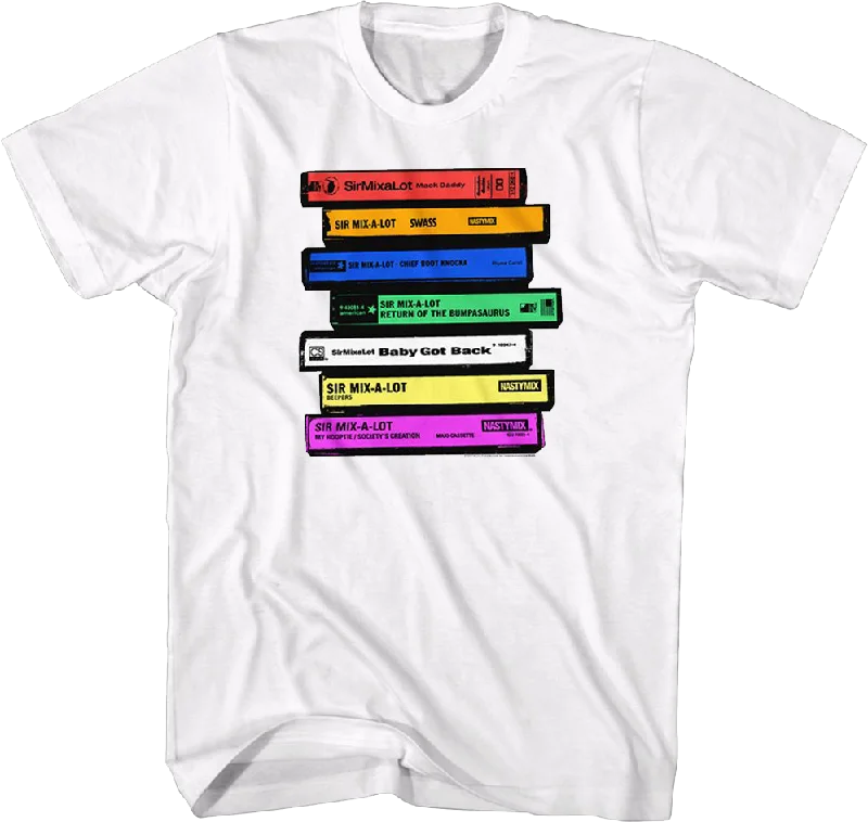 Stacked Cassettes Sir Mix-a-Lot Shirt