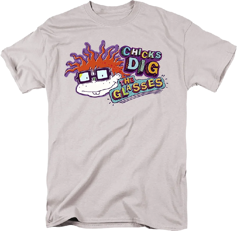 Chicks Dig The Glasses Rugrats T-Shirt