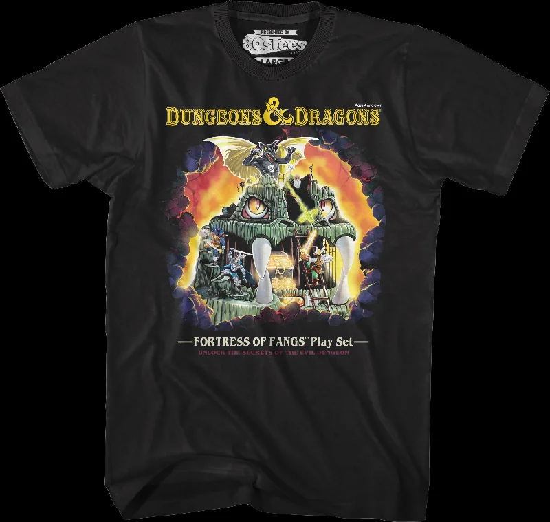 Fortress Of Fangs Dungeons & Dragons T-Shirt