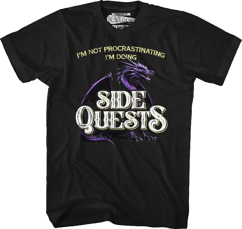 I'm Not Procrastinating I'm Doing Side Quests T-Shirt