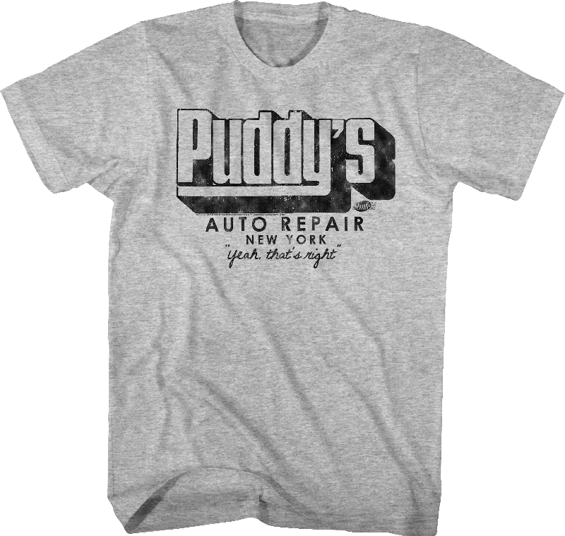 Seinfeld Puddys Auto Repair Shirt