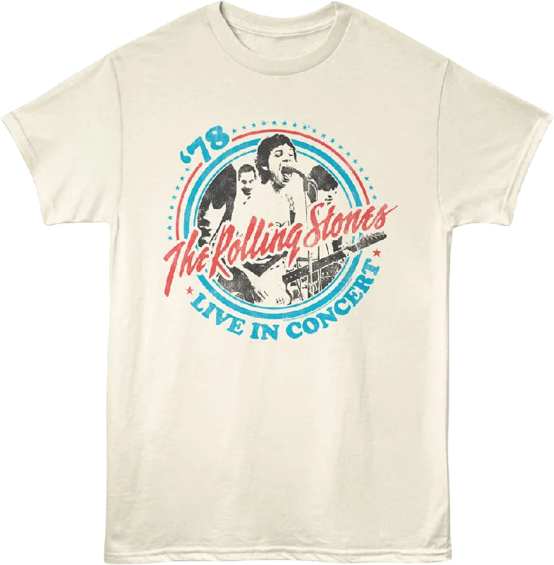 '78 Concert Circle Rolling Stones T-Shirt