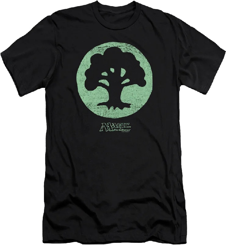 Green Symbol Magic The Gathering T-Shirt