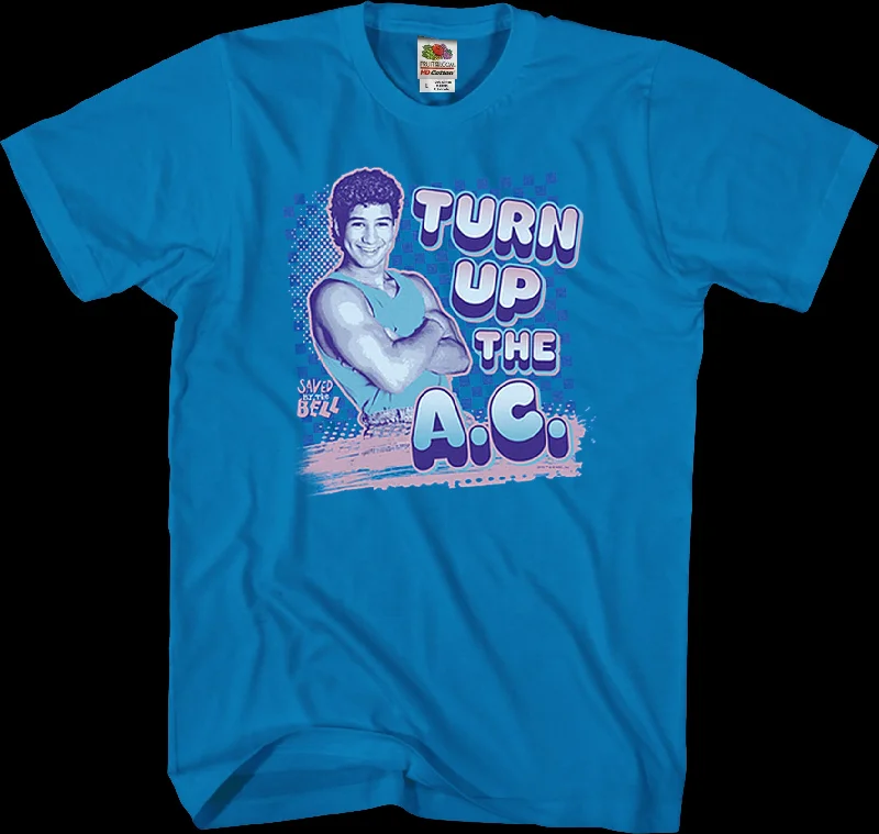 Turn Up The AC Saved By The Bell T-Shirt