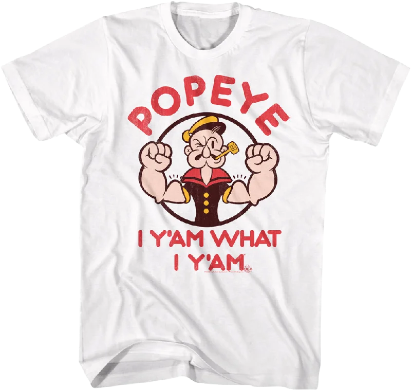 I Y'am What I Y'am Popeye T-Shirt