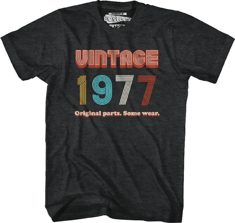 Original Parts Some Wear Vintage 1977 T-Shirt