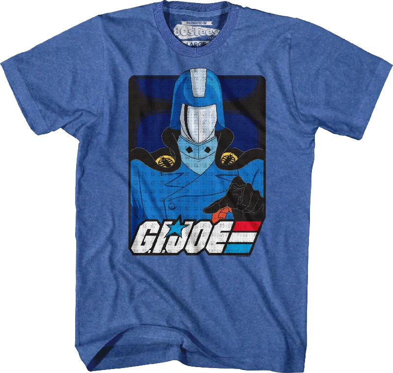 Cartoon Cobra Commander GI Joe T-Shirt