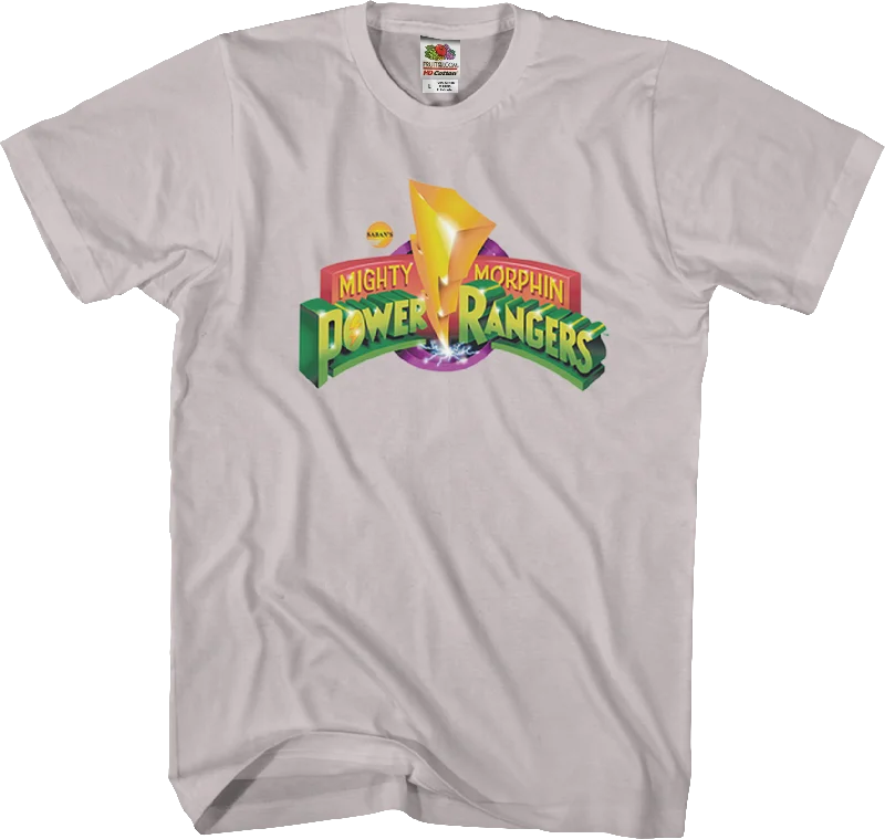 Logo Mighty Morphin Power Rangers T-Shirt