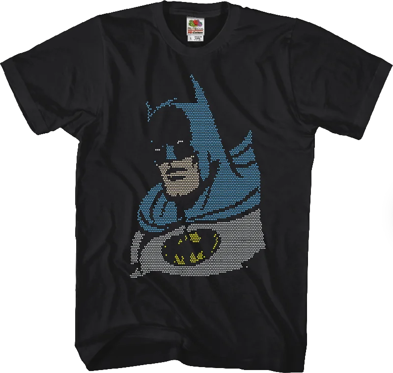 Faux Knit Batman T-Shirt