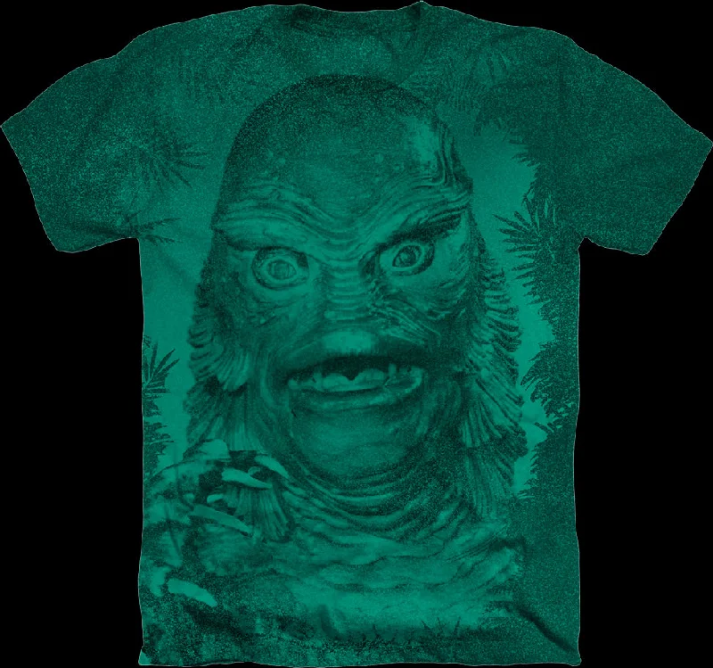 Big Print Creature From The Black Lagoon T-Shirt