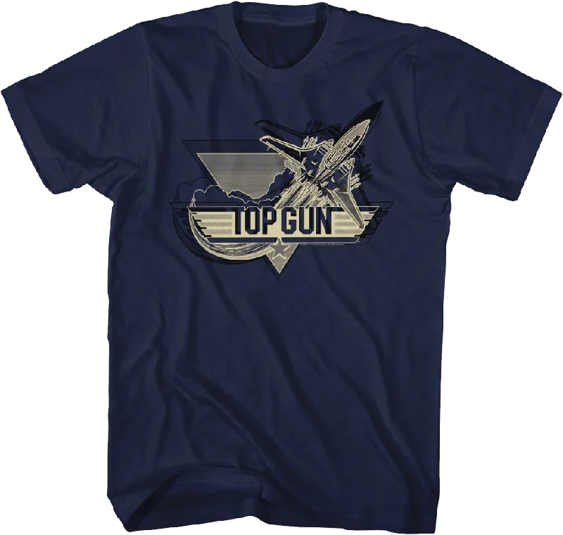 Logo Flyby Top Gun T-Shirt