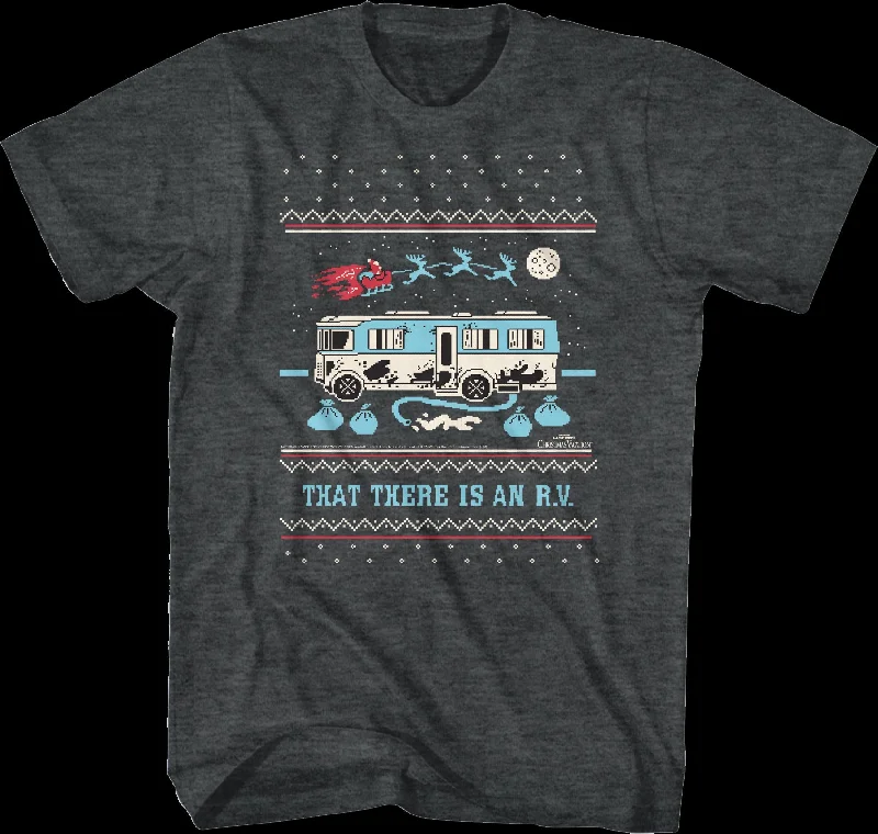 Faux Ugly Knit RV Christmas Vacation T-Shirt