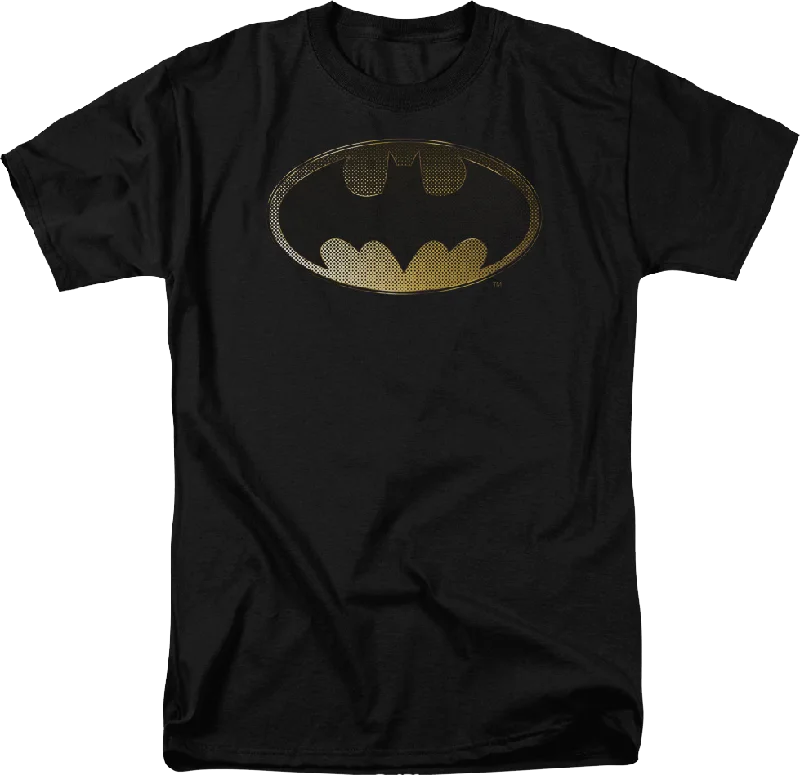 Batman Halftone Chest Logo DC Comics T-Shirt