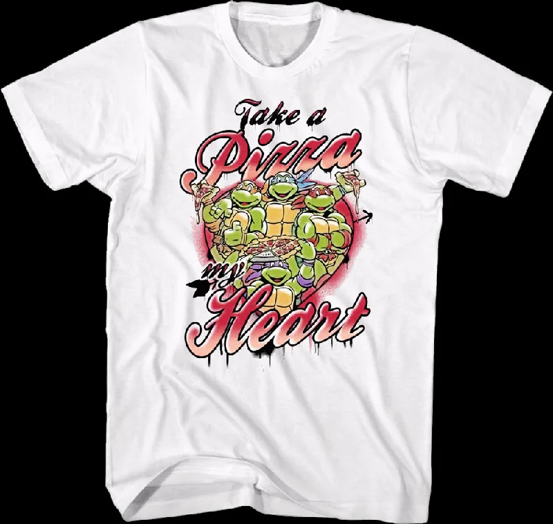 Take A Pizza My Heart Teenage Mutant Ninja Turtles T-Shirt