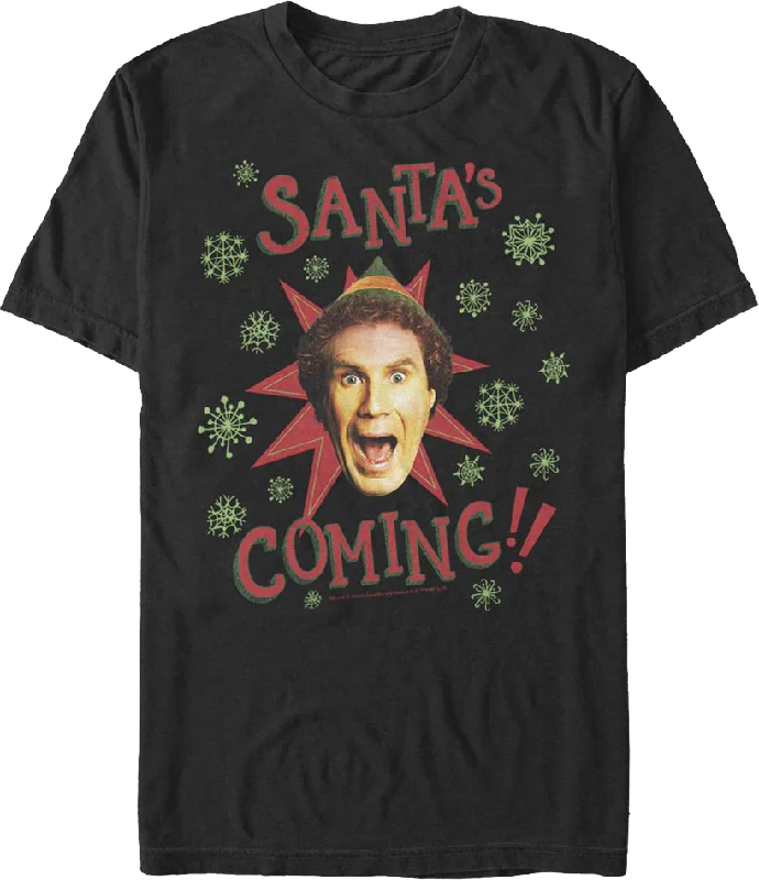 Santa's Coming Elf T-Shirt