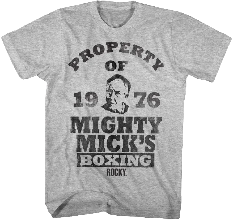 Property of Mighty Mick's Rocky T-Shirt