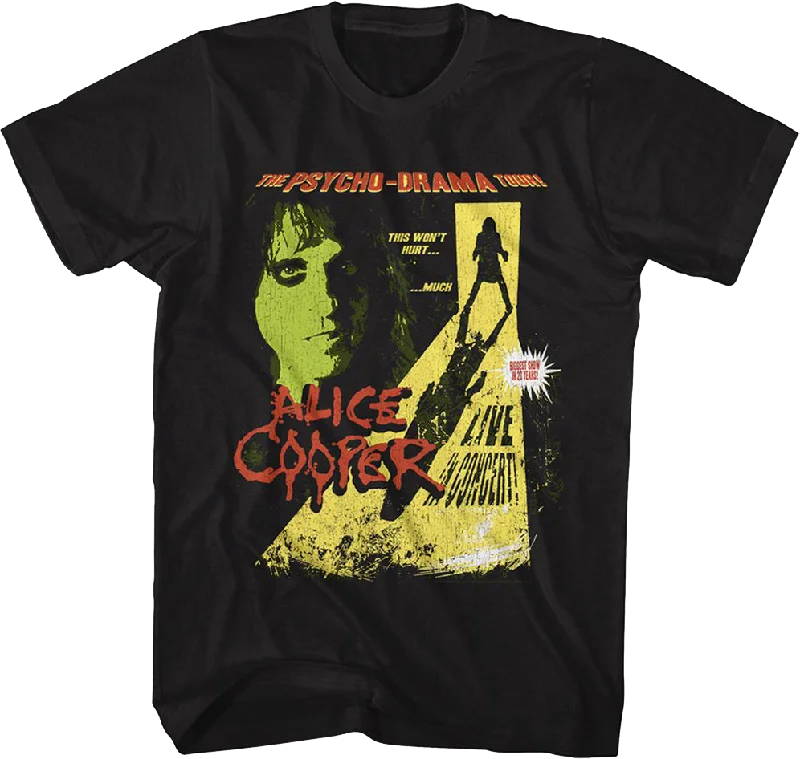 Psycho-Drama Tour Alice Cooper T-Shirt