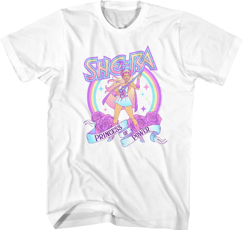 Rainbow She-Ra Masters of the Universe T-Shirt