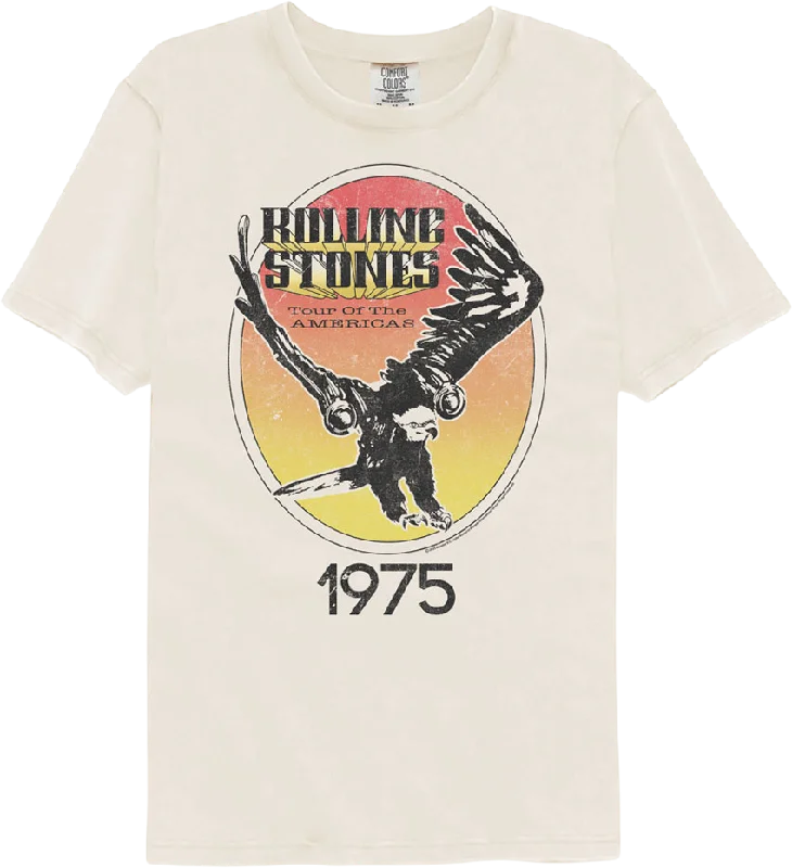 1975 Tour Of The Americas Rolling Stones Comfort Colors Brand T-Shirt