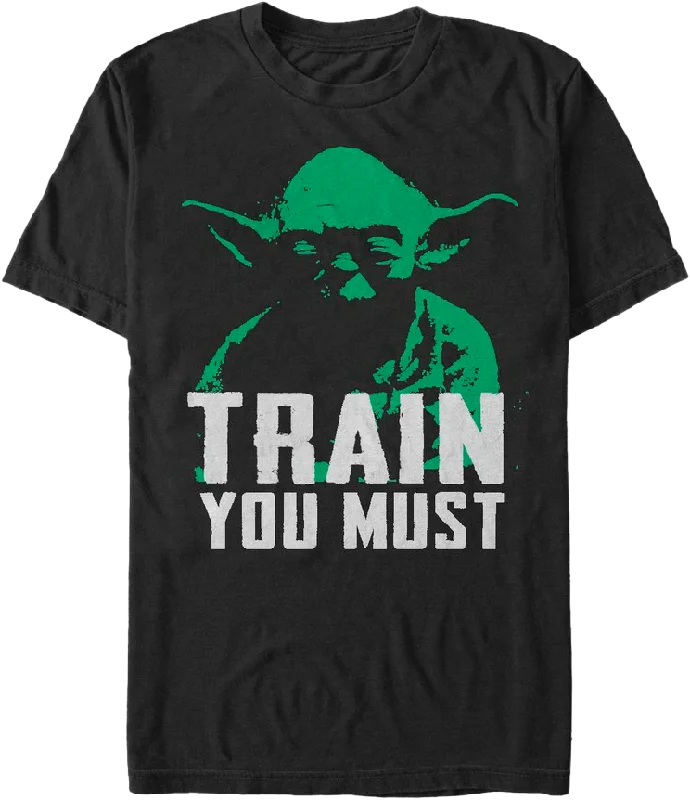 Yoda Train You Must Star Wars T-Shirt