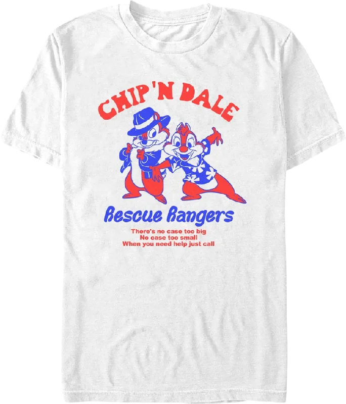 There's No Case Too Big Chip 'n Dale Rescue Rangers T-Shirt