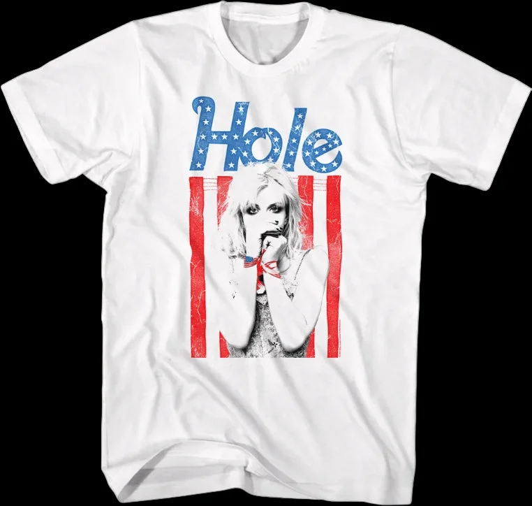 Stars & Stripes Hole T-Shirt