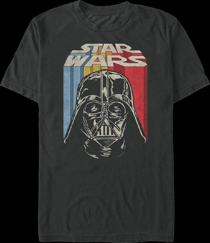 Darth Vader Retro Helmet Star Wars T-Shirt