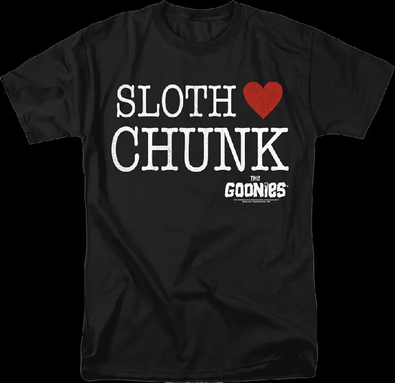 Sloth Loves Chunk Goonies T-Shirt