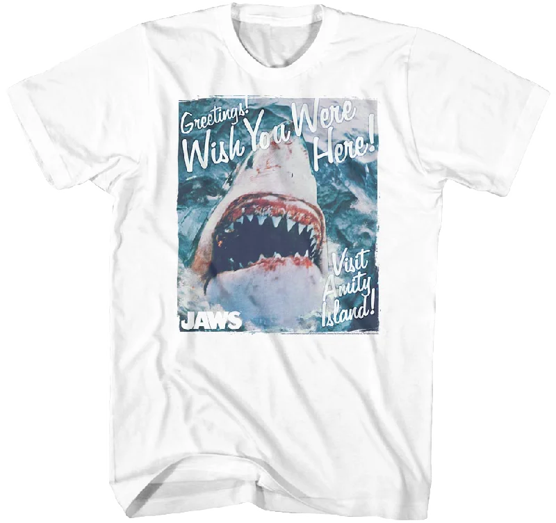 Wish You Were Here Jaws T-Shirt