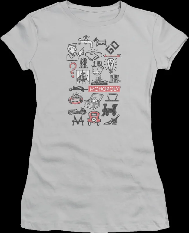 Ladies Icons Monopoly Shirt