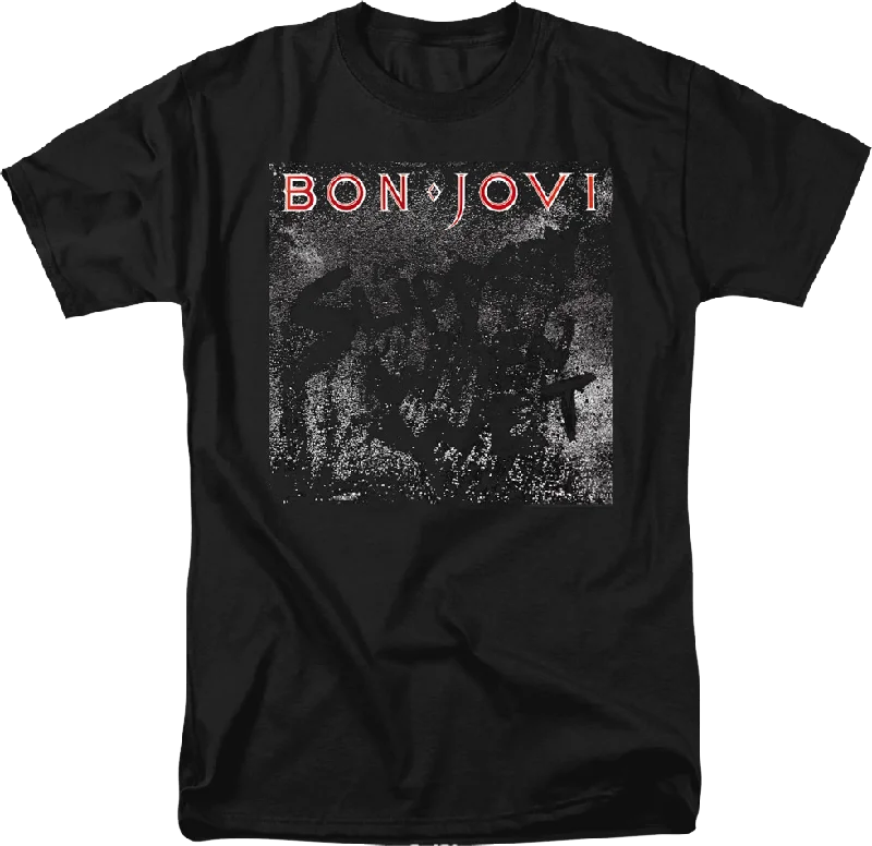 Slippery When Wet Cover Bon Jovi T-Shirt