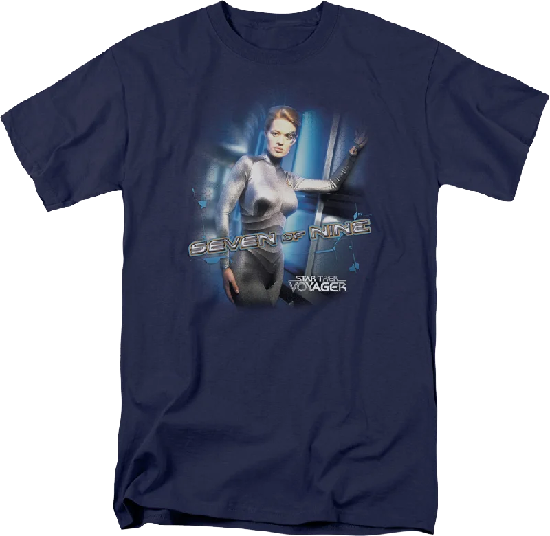 Seven Of Nine Star Trek Voyager T-Shirt