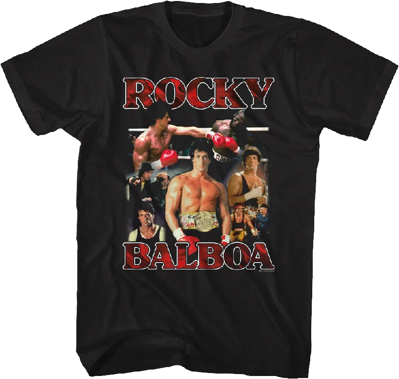 Rocky Balboa Collage Rocky III T-Shirt