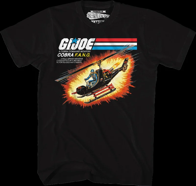 Box Art Cobra F. A. N. G. GI Joe T-Shirt