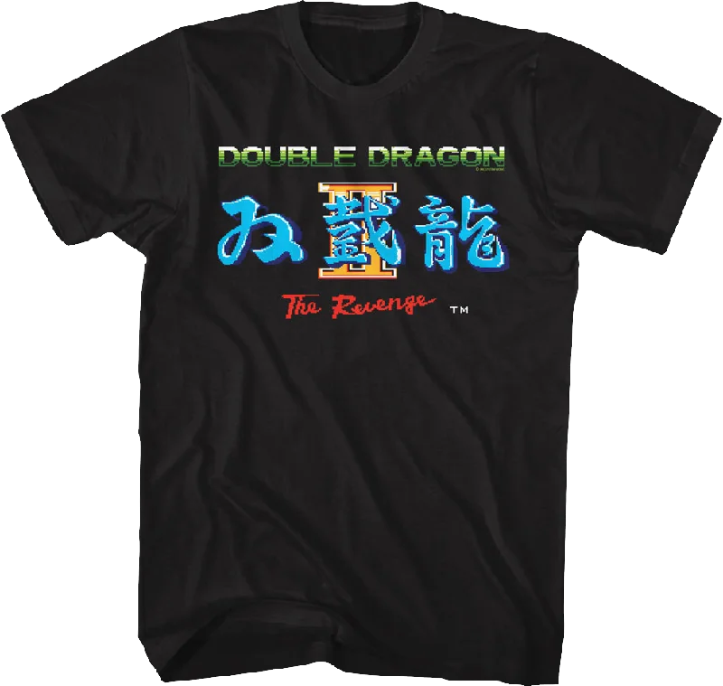 Start Screen Double Dragon II: The Revenge T-Shirt