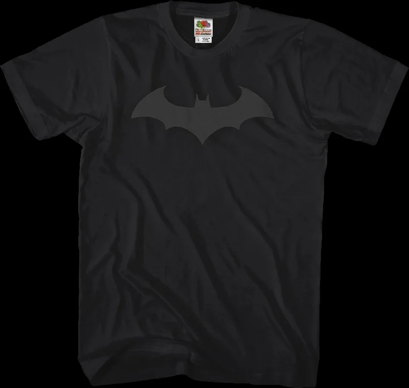 Batman Hush Logo on Black