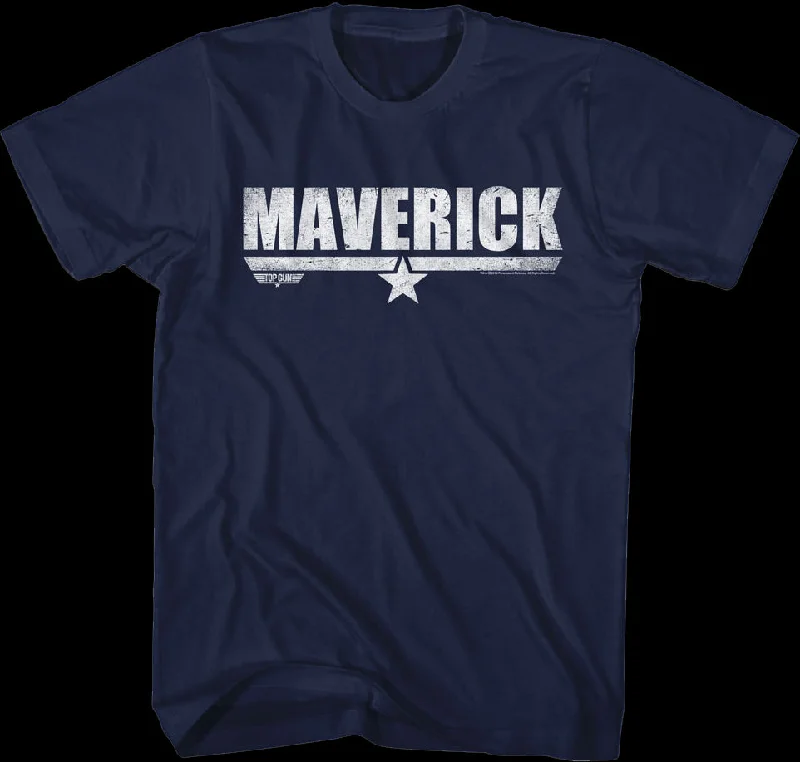 Distressed Top Gun Maverick T-Shirt