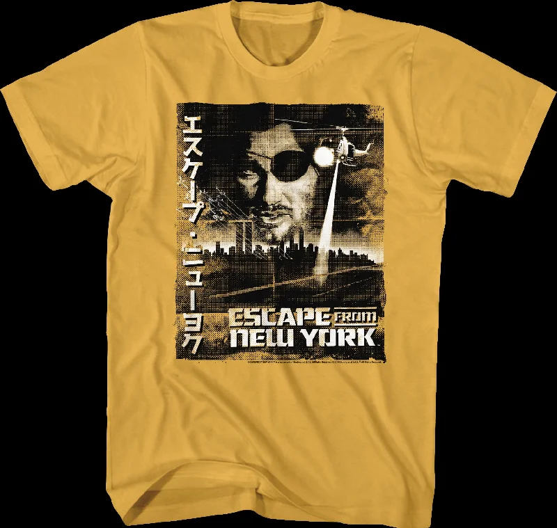 Japanese Poster Escape From New York T-Shirt