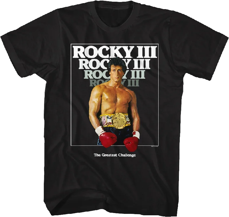 Classic Poster Rocky III T-Shirt