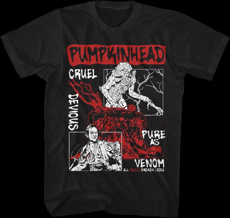 Illustrated Panels Pumpkinhead T-Shirt