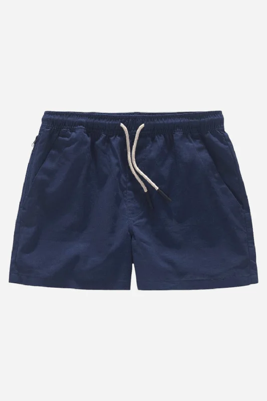 OAS Navy Linen Shorts