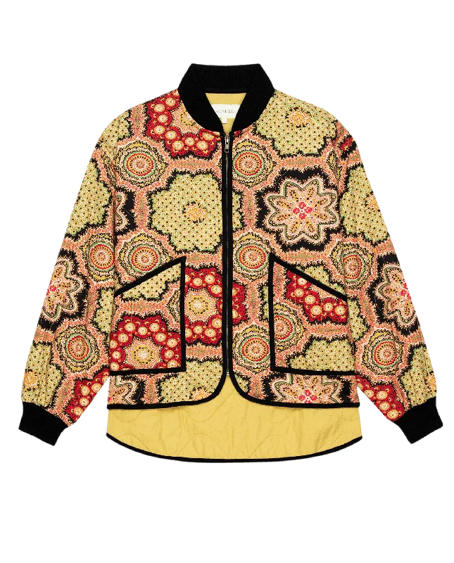 The Quilted Jacket. -- Patchwork Print