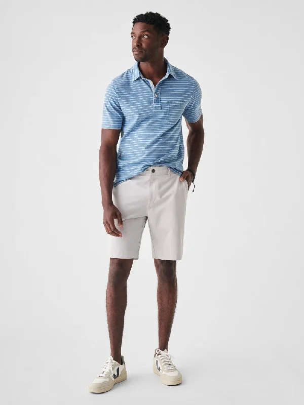 Faherty Belt Loop All Day™ Shorts 7'' in Stone