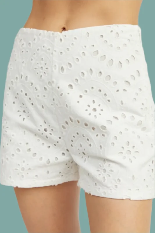 Elizabeth Eyelet Shorts