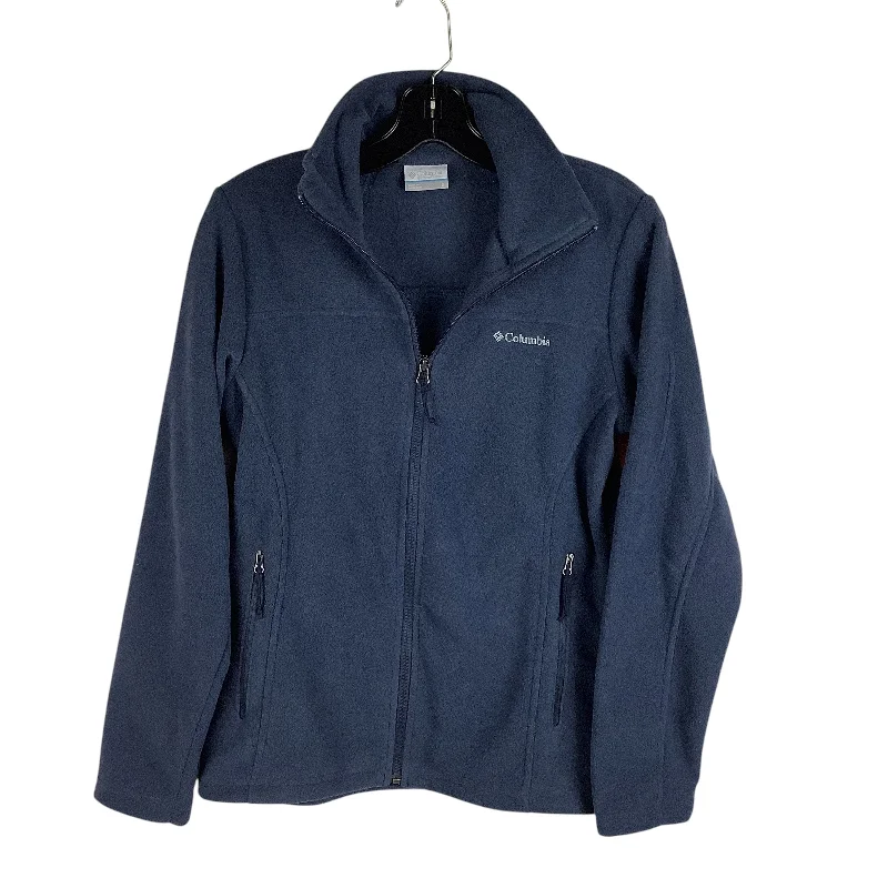 Jacket Fleece By Columbia In Blue, Size: S