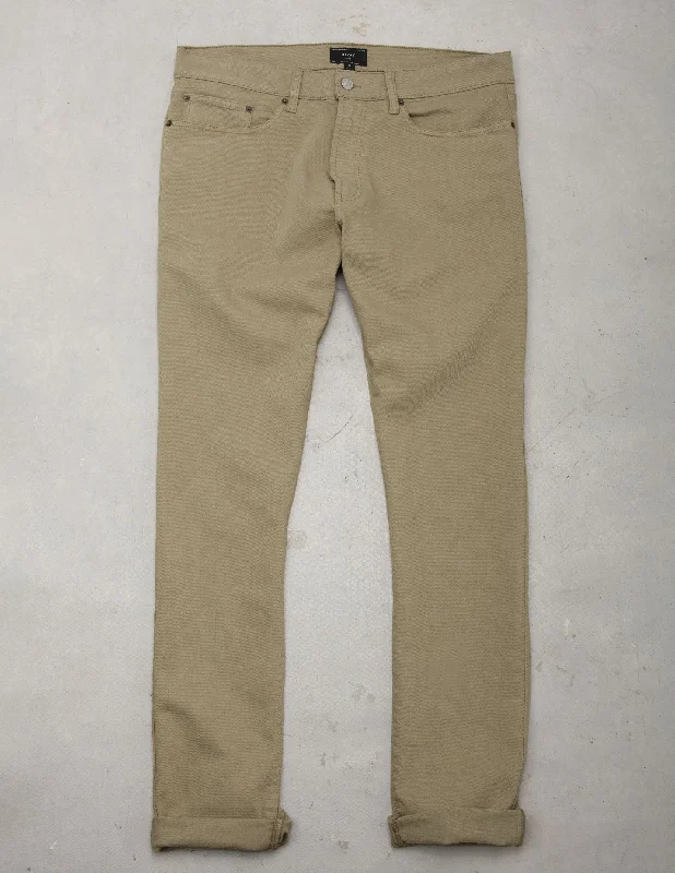 Wade Garment Dyed Five Pocket Pant in Sand